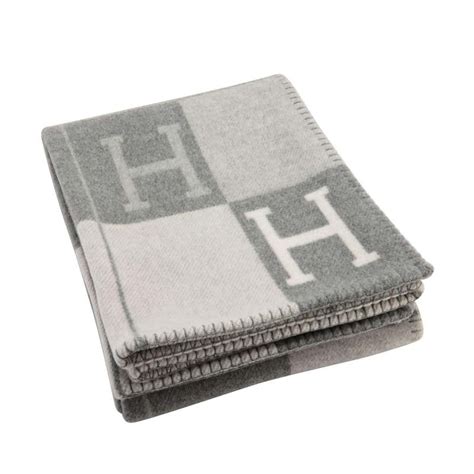 grey hermes blanket|authentic hermes blanket.